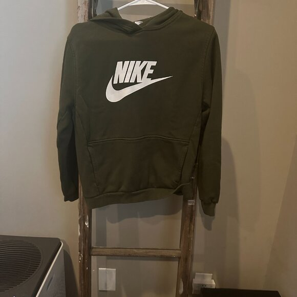 Nike Olive Green Hoodie - Picture 4 of 4